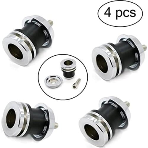 4 PCS For Indian Scout/Scout Sixty/Bobber 2015-2021Motorcycle Passenger Quick Release Sissy Bar Saddlebag Mounting Spools Kit