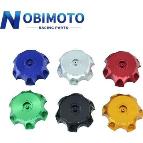 6 Color CNC Aluminum Motorcycle Gas Fuel Petrol Tank Cap Air Vent Gas Cap For CF50/CF70/TTR110/KRX110 ATV Pit Dirt Bike 2CNC-201