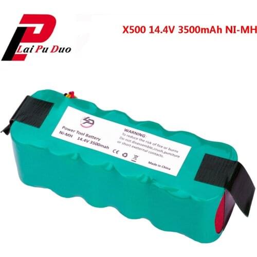 NI-MH 14.4V 3500mAh for panda X500 Battery Battery for Ecovacs Mirror CR120 Vacuum cleaner Dibea X500 X580 X600 battery