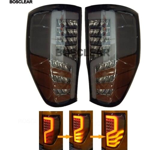 Car LED Tail Light Taillight For Ford Ranger t6 t7 px mk1 mk2 2019-2012 Rear Driving Lamp+Brake Light+Reverse Light+Turn Signal