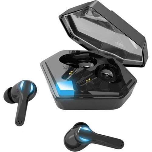 Wireless Earphone High Fidelity Long Standby Time Non-delayed Bluetooth5.1 Stereo In-ear Headphone for Playing Games
