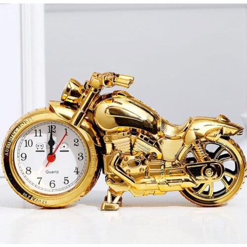 Alarm Clocks Multicolour Motor Shape Creative Table Alarm Clock Home Decor Watch Time Desk Room Kids Gift Xmas Table Clocks