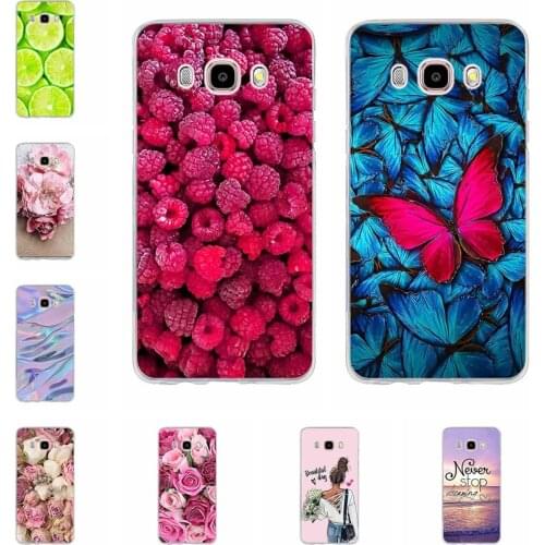 For Samsung J5 2016 Case Silicone Soft Back Cover Samsung Galaxy J5 2016 Case Cartoon TPU Coque for Samsung J5 2016 Bumper Bag