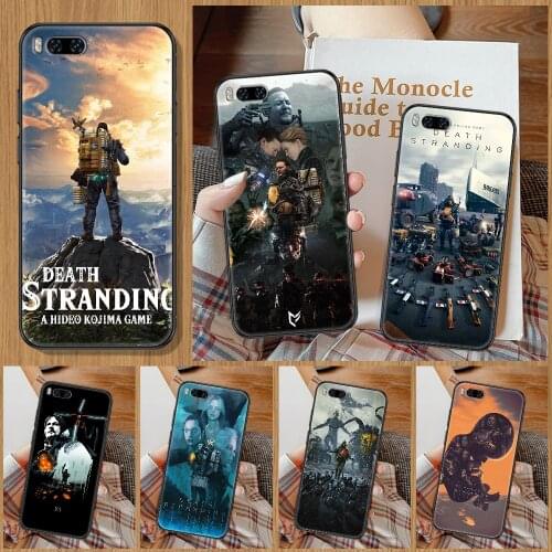 Death Stranding game Phone Case For Xiaomi Mi Note 8 9 10 11 9T 10T A3 Lite Pro Ultra black trend back pretty funda art