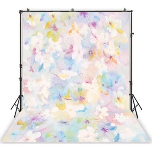 HUAYI Photography Backdrop Spring Flowers Floral Newborns Child Photo Background Studio Customize Photobooth Backdrops XT-7275