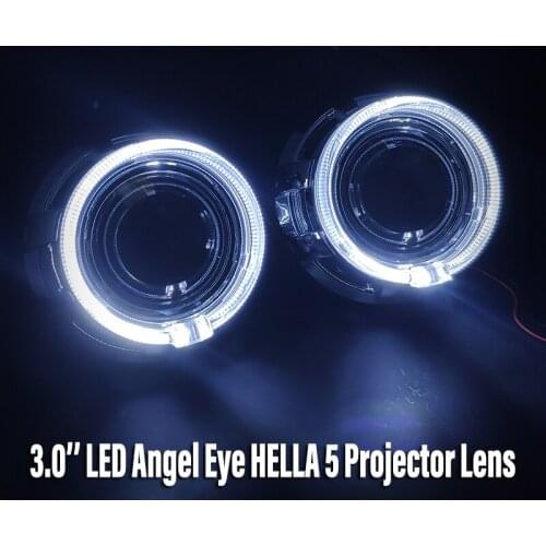 Projector Headlight Lenses D1S D2S D3S D4S HID Bi-xenon Lens 3.0 HELLA 5 3R Angel Eyes DRL Automobiles Car Accessories Retrofit