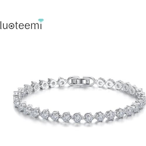 LUOTEEMI Bracelets With Charms