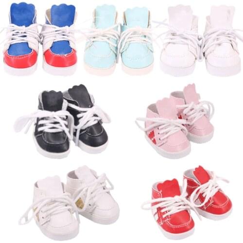 5.5*3CM Doll Shoes For 14.5inch American doll 20cm EXO BJD doll Children the best Christmas gift