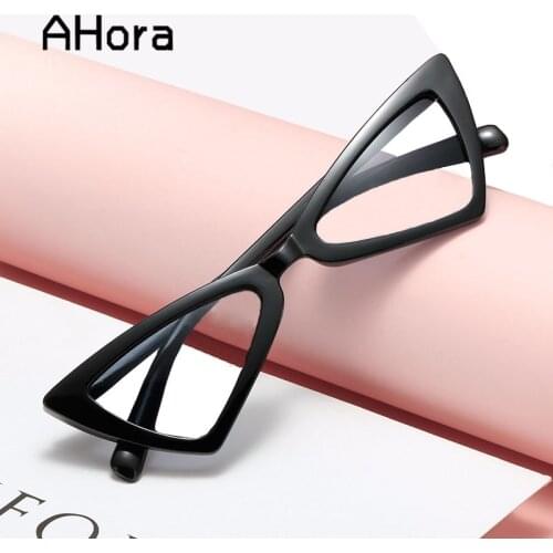 Ahora Small Frame Cat Eyes Reading Glasses Fashion Women&Men Presbyopic Eyeglasses Hyperopia Eyewear+1.0+1.5+2.0+2.5+3.0+4.0