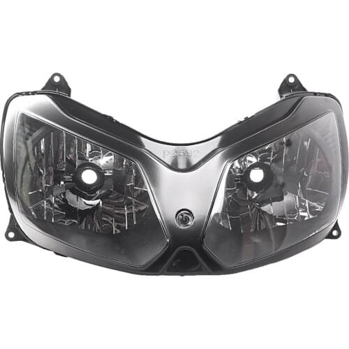 Front Headlight Headlight for Kawasaki Ninjia ZX12R 2002 2003 2004 2005 2006 2007 2008, Motorcycle Head Light Lamp Assembly
