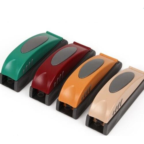Random color Plastic Cigarette Rolling Machine Manual Single Tube Joint Roller Rolling Injector DIY Tube Cigarette Roller