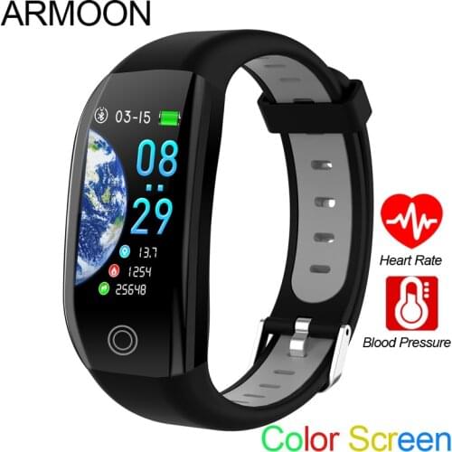 Smart Sport Watch F21 Heart Rate Bracelet Sleep Monitor Blood Pressure Fitness Tracker Men Women Waterproof Color Screen Band