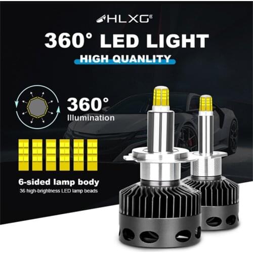 LED Lamps for cars H7 H1 HH8 H11 HB3 HB4 LED 360 Degree Canbus D3S D2S D1S D4S Car Headlight 30000LM Auto Bulb For BMW E90 E60