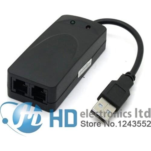 USB 56K External Dial Up Fax Data V.90 V.92 Modem Window 7 XP Vista Win 8