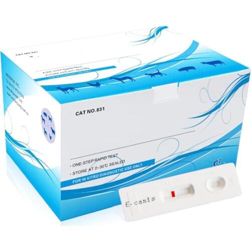 Wondcon Veterinary Canine Rapid ehrlichis test devices Canine test card for dog