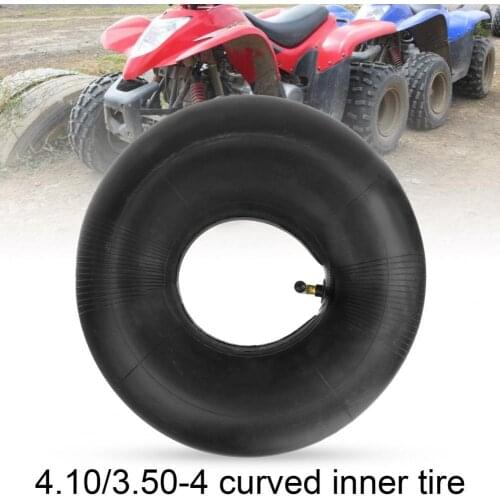 Tire Inner Tube Inflatable Heat Resistant 4.10/3.50-4 Wheelbarrows Tyre Valve Tube for Mowers