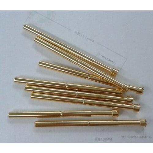 PA125-H Probe Plum Nine Claw Test Needle 2.5MM Gold-plated Claw Needle 34MM Long Spring Gold Claw Needle