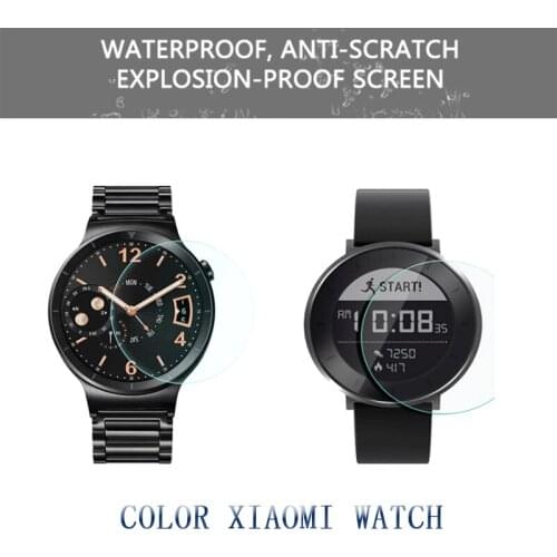 1pcs/2pcs Tempered Hydrogel TPU Film For Xiaomi Round Watch Color Smart Watch Transparent Screen Protector Film Accessories