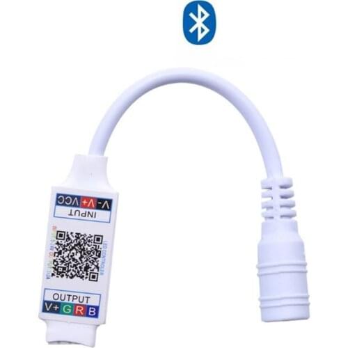 1pc Bluetooth LED Controller DC 5V-24V Smart phone With Android IOS APP Remote Controller for LED Strip