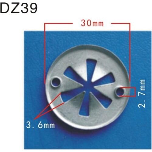 10x Exhaust Heat Shield Clip Nut Washer for VW TRANSPORTER T4 T5 GOLF LUPO POLO N90796501 N90796502