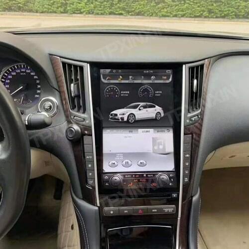 128G For Infiniti Q50 Q50L Q60S 2015-19 Android 9.0 Vertical Screen Car Multimedia Player GPS Navigation Headunit Radio Recorder