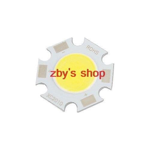 5W Pure White Light High Power SMD COB LED Spot Lamp Chip Emitting Diode Luminous Surface 12mm
