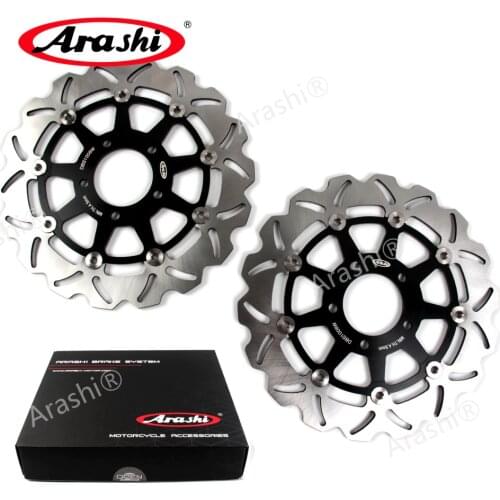 Arashi 2PCS For SUZUKI GSXR750 2004-2005 CNC Front Brake Disc Brake Rotors GSX-R GSXR 750 GSX750R 2004 2005 GSXR-600 600