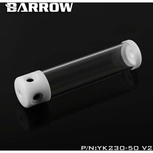 Barrow YK130-50 YK180-50 YK230-50 YK280-50 V2,Reservoir (DIA:50MM, TL:130mm/180mm/230mm/280mm),T body W cap water cooler tank