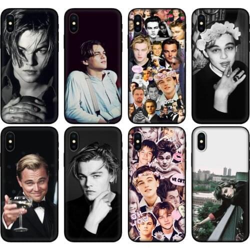 Black tpu Case For Samsung galaxy S20 /S20 PLUS/S20 ultra/S20+ /S20FE back S 20 FE + cover Leonardo Dicaprio young cool