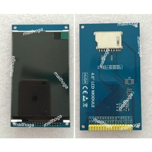 4.0 inch 34PIN HD TFT LCD Color Screen with Adapter Board (No Touch) ST7796S Drive IC 8/16Bit Parallel Interface 320(RGB)*480