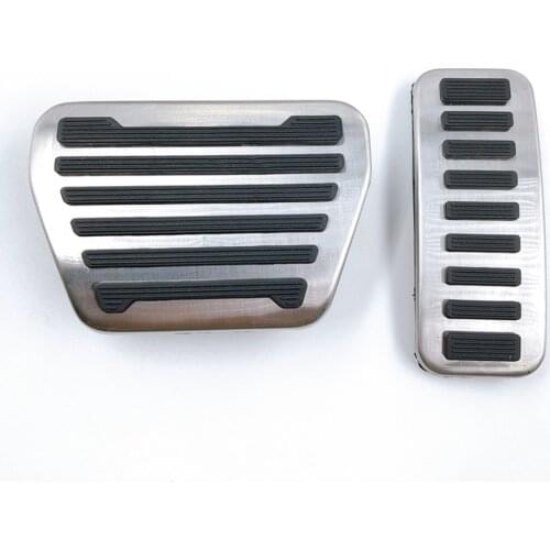 For Land Rover Discovery 5 2014-2020 Defender 110 2020 Stainless Steel Car Gas Fuel Brake Pedal For Range Rover Vogue 2013-2020