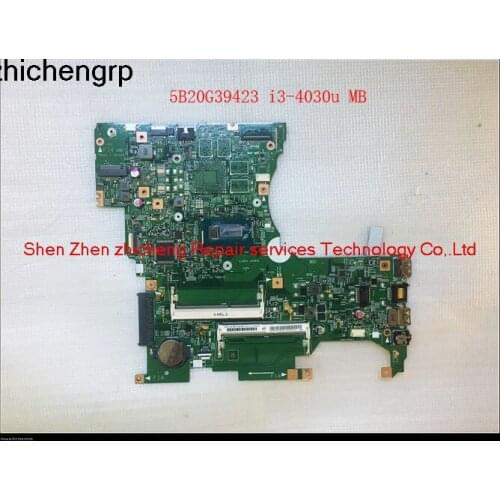 For lenovo flex 2-15 motherboard LF15M MB 448.00Z04.0011 5B20G39423 i3-4030u or I7-4500U HM86 DDR3L integrated graphics