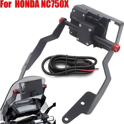 It For HONDA NC 700 X NC700X 2012-2013 NC750X NC 750 X 2014-2015 Stand Holder Phone Mobile Phone GPS Plate Bracket