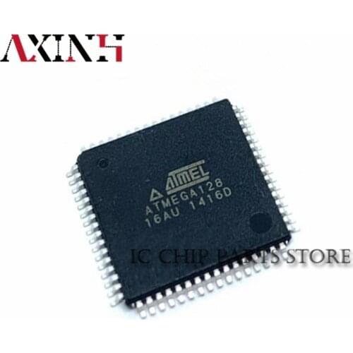 ATMEGA128-16AU 10pcs/lot Free shipping ATMEGA128 QFP-64 new&original In Stock