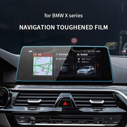 GPS Navigation Screen Tempered glass Protective Film Dashboard Panel films For BMW X1X3X4X5X6 F16F25F26 Anti-scratch Accessries