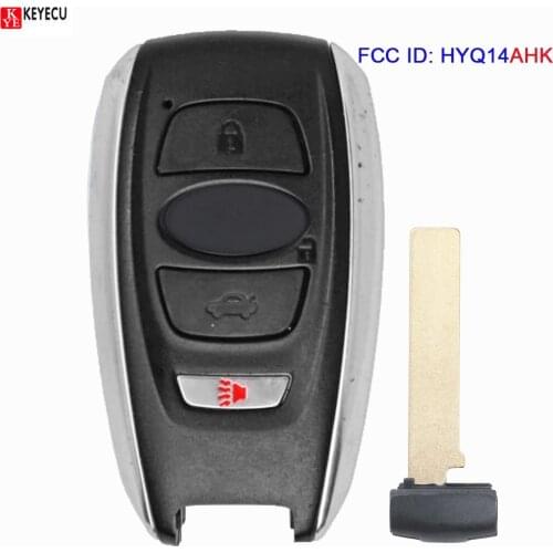 KEYECU for Subaru Ascent Forester Impreza Legacy Outback Smart Remote Key Fob HYQ14AHK 433.92MHz