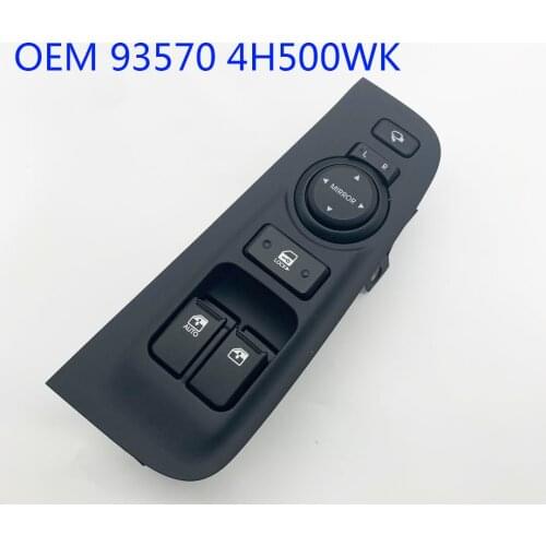 935704H500WK Power Window Main Switch Button for 2007 2015 Hyundai i800 H1 iMax 93570-4H500WK