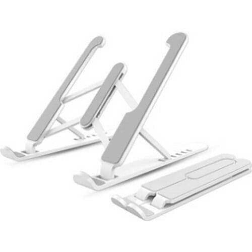 Laptop Stand for Desk, Aluminum Height Adjustment Riser Computer Stand, Foldable Portable Desktop Holder Compatible