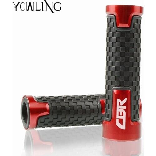 7/8'' 22mm Motorcycle Anti-Skid scooter Handle ends Grips Bar Hand Handlebar FOR HONDA CBR250RR CBR400RR CBR600RR CBR1000RR