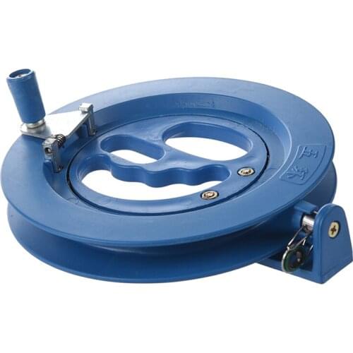 Kite Tool Ballbearing Blue Plastic Reel Line Winder New