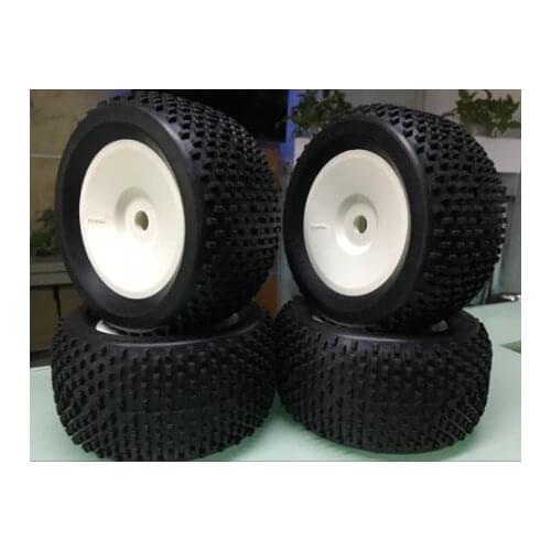 Original Axial 1/8 Off Road RC Racing Truggy 145MM Tire set for hpi savage 4.6 ST T8TE RC Car 2pcs