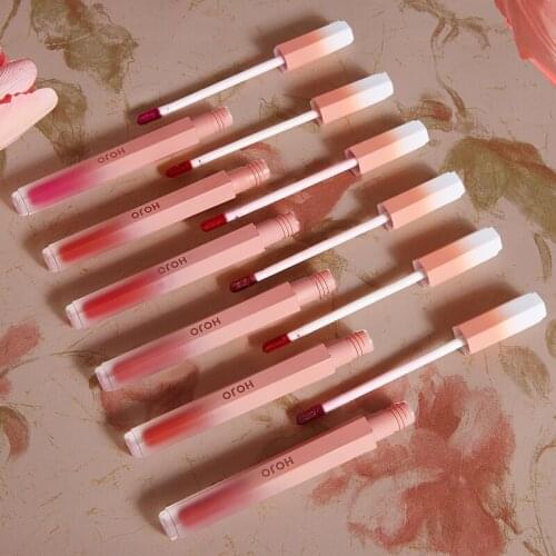 6 Colors Makeup Lipstick Cosmetics Lipstick Set Lip Tint Lip Gloss Waterproof Maquillaje Matte Long Lasting Make Up Pomade TSLM1