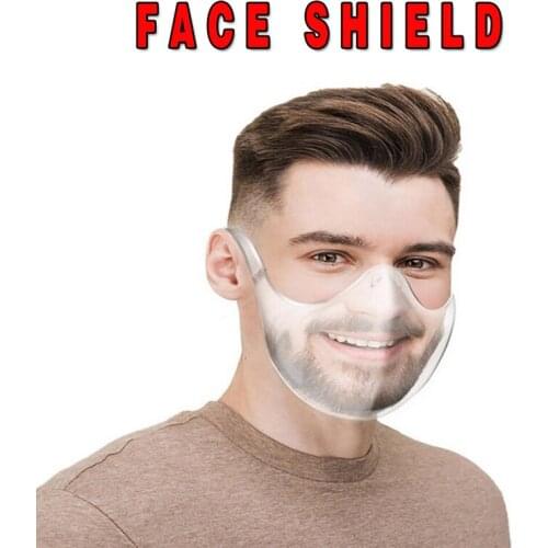 Anti-Oil-Splash Fog Face Mask Kitchen Cooking Tool Anti Droplet Protection Face Shield Splatter Screen Protector Mouth Cover