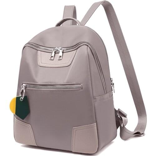 Female Fashion backpack cute women school bags for teenage girls waterproof nylon kawaii backpack ladies luxury student bag book