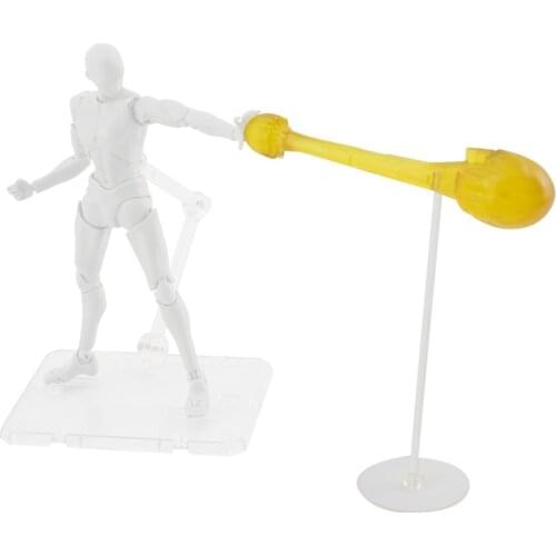 Shock Wave Decoration Solid Special Effects with Holder for gundam Model - Transparent