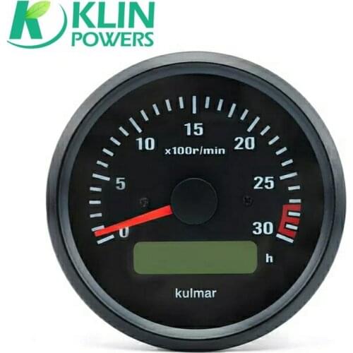 Generator Spare Parts Diesel Engine Mechanical Tachometer 3000RPM Hour Speed Meter Gauges