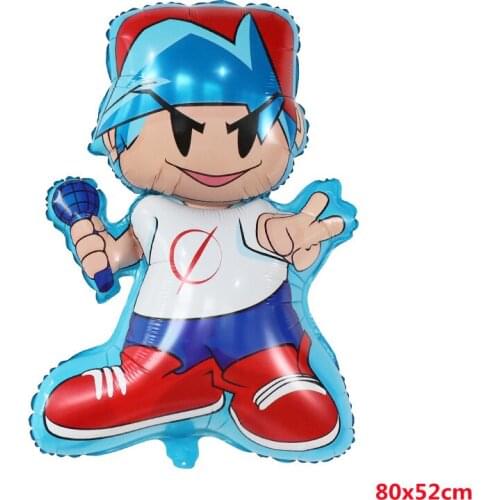 10/20/50pcs Friday Night Funkin Game Foil Helium Ballons Birthday Theme Party Decoration Supplies Kids Toys Cartoon Air Globos