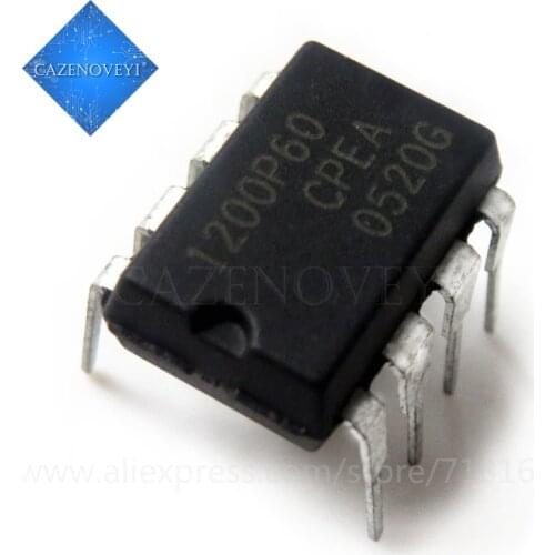 10pcs/lot NCP1200P60G NCP1200P60 1200P60 DIP-8 In Stock