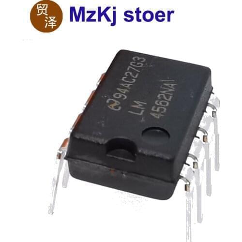 2PCS LM4562 LM4562NA HiFi Audio Dual Op Amp Operational Amplifier Upgrade AD827SQ/883B OPA2604AQ NE5532P For DAC Preamp