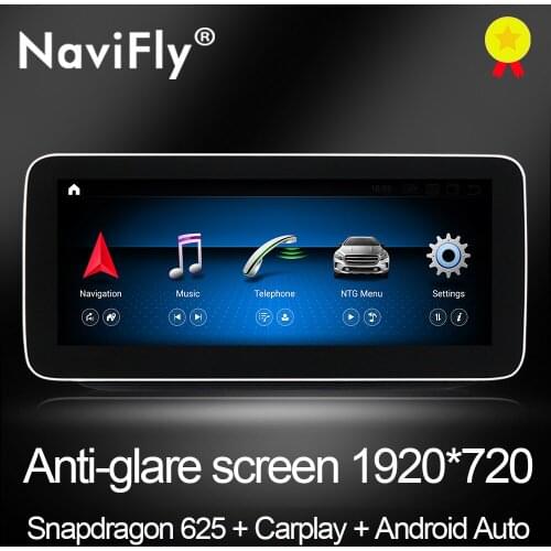 NaviFly N600 Snapdragon Android 10 Car Intelligent System Multimedia Video Player For Mercedes Benz B Class W245 W246 2012-2018